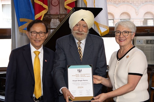 Kirpal Singh Pannu - Ontario Seniors Award